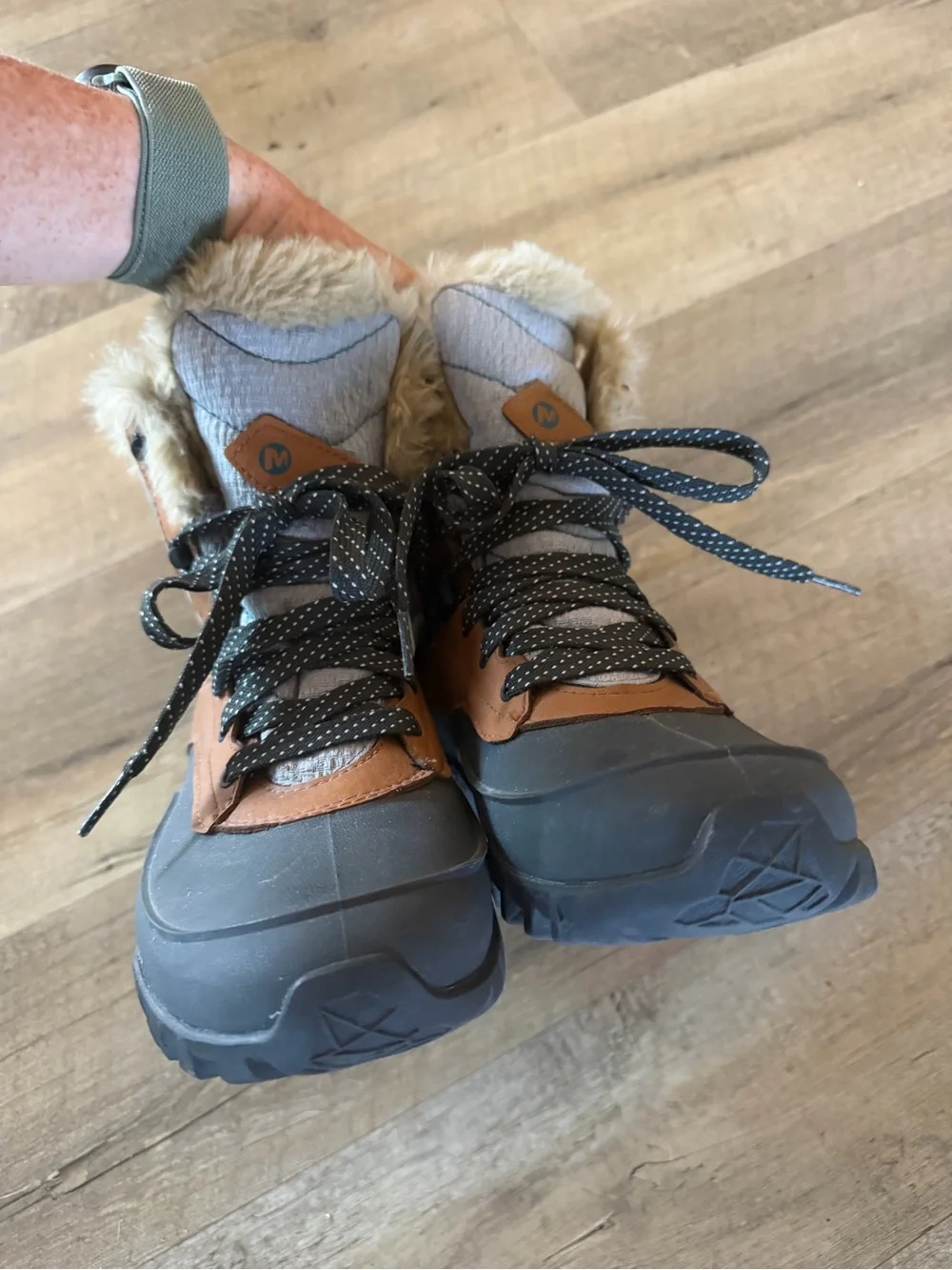 Merrell Women's Fluorecein Shell 6 Waterproof Winter Boot | Brown Sugar